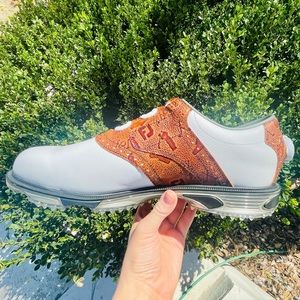 FJ DRY JOY TOUR BOA GOLF SHOES WATERPROOF FOOTJOY CUSTOM ONE OF A KIND in OG BOX